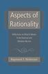 Aspects of Rationality