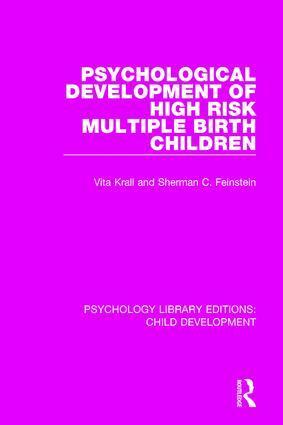 Psychological Development of High Risk Multiple Birth Children (inbunden)