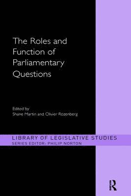 Roles and Function of Parliamentary Questions (inbunden)