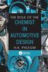 The Role of the Chemist in Automotive Design
