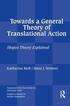 Towards a General Theory of Translational Action