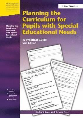 Planning the Curriculum for Pupils with Special Educational Needs (häftad)