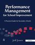Performance Management for School Improvement