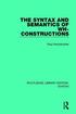 The Syntax and Semantics of Wh-Constructions