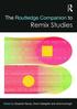 Routledge Companion to Remix Studies