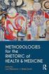 Methodologies for the Rhetoric of Health & Medicine