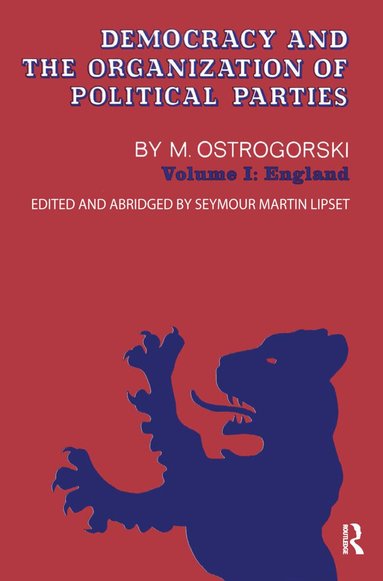 Democracy and the Organization of Political Parties (h�ftad)