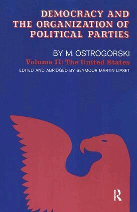 Democracy and the Organization of Political Parties (h�ftad)