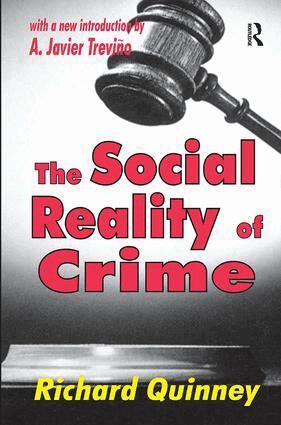 Social Reality of Crime (h�ftad)