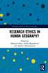 Research Ethics in Human Geography