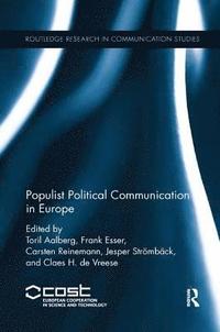 Populist Political Communication in Europe (häftad)