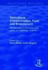 Agricultural Transformation, Food and Environment