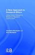 New Approach to Research Ethics