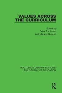 Values Across the Curriculum (häftad)