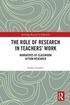 The Role of Research in Teachers' Work