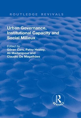 Urban Governance, Institutional Capacity and Social Milieux (hftad)