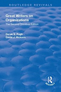 Great Writers on Organizations (hftad)