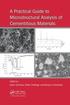 Practical Guide to Microstructural Analysis of Cementitious Materials