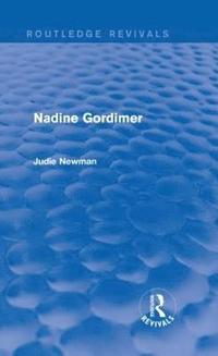 Nadine Gordimer (Routledge Revivals) (inbunden)