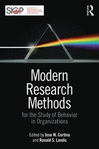 Modern Research Methods for the Study of Behavior in Organizations (hftad)