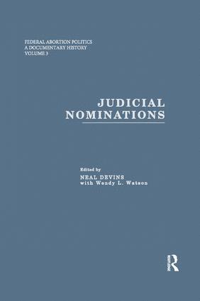 Judicial Nominations (häftad)