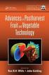 Advances in Postharvest Fruit and Vegetable Technology