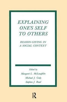 Explaining One's Self To Others (hftad)