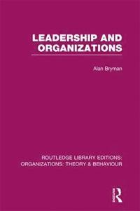 Leadership and Organizations (RLE: Organizations) (häftad)