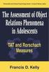 The Assessment of Object Relations Phenomena in Adolescents
