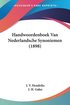 Handwoordenboek Van Nederlandsche Synoniemen (1898)