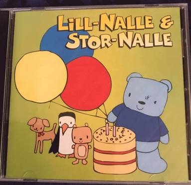 Lill-Nalle & Stor-Nalle CD (cd-bok)