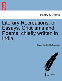 Literary Recreations (häftad)