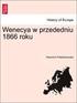 Wenecya W Przededniu 1866 Roku