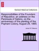 Responsibilities of the Founders of Republics (hftad)