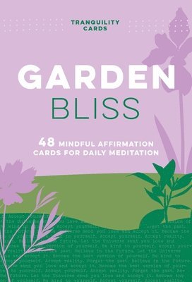 Tranquility Cards: Garden Bliss (hftad)