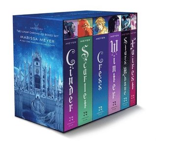 The Lunar Chronicles Boxed Set: Cinder, Scarlet, Cress, Fairest, Stars Above, Winter (inbunden)