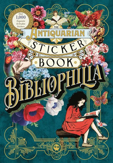Antiquarian Sticker Book: Bibliophilia (inbunden)