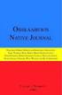 Oshkaabewis Native Journal (Vol. 1, No. 1)