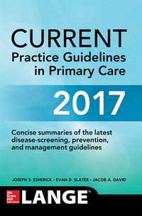 CURRENT Practice Guidelines in Primary Care 2017 (e-bok)