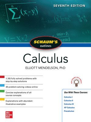 Schaum's Outline of Calculus, Seventh Edition (häftad)