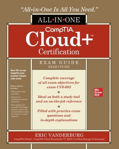 CompTIA Cloud+ Certification All-in-One Exam Guide (Exam CV0-003) (häftad)