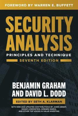 Security Analysis, Seventh Edition: Principles and Techniques (inbunden)