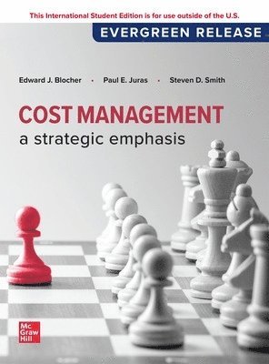 Cost Management: A Strategic Emphasis: 2024 Release ISE (häftad)