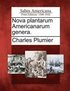 Nova Plantarum Americanarum Genera.