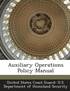 Auxiliary Operations Policy Manual