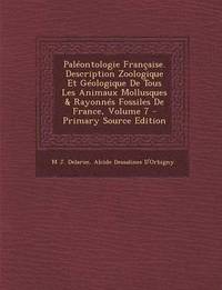 Paleontologie Francaise Description Zoologique Et Geologique De Tous Les Animaux Mollusques Rayonnes Fossiles De France Volume 7 Primary Source - 
