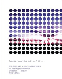 Life Span, The: Human Development for Helping Professionals (hftad)