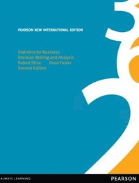 Statistics For Business Pearson New International Edition - 