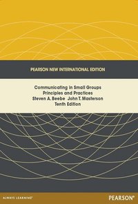 Communicating in Small Groups: Principles and Practices (hftad)