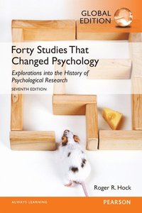 Forty Studies that Changed Psychology, Global Edition (häftad)